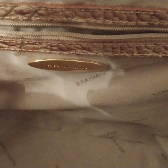 s-l400.jpg Brahmin Leather Two Tone Satchel